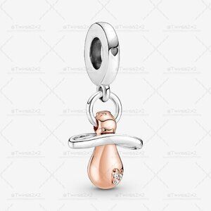 Pandora Baby Pacifier Dangle Charm